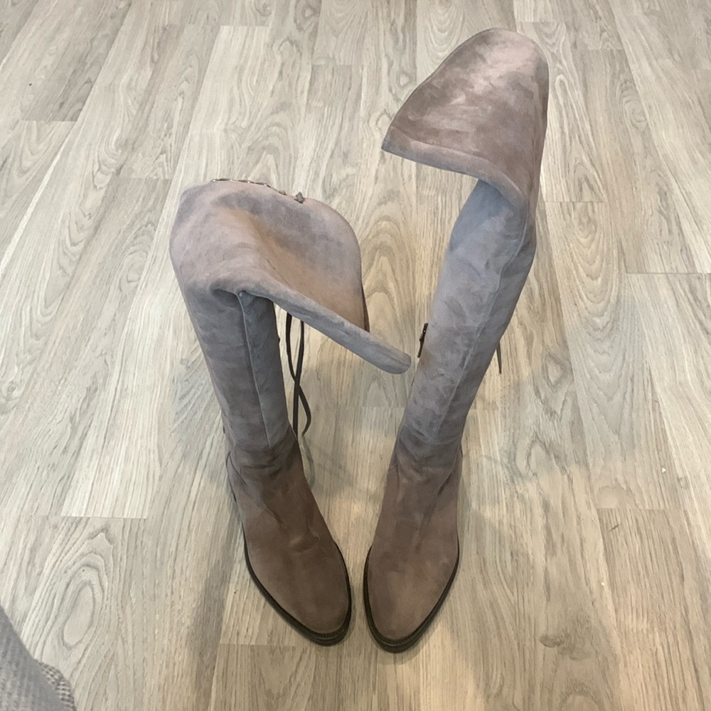 Aquatalia Over The Knee Suede Boot